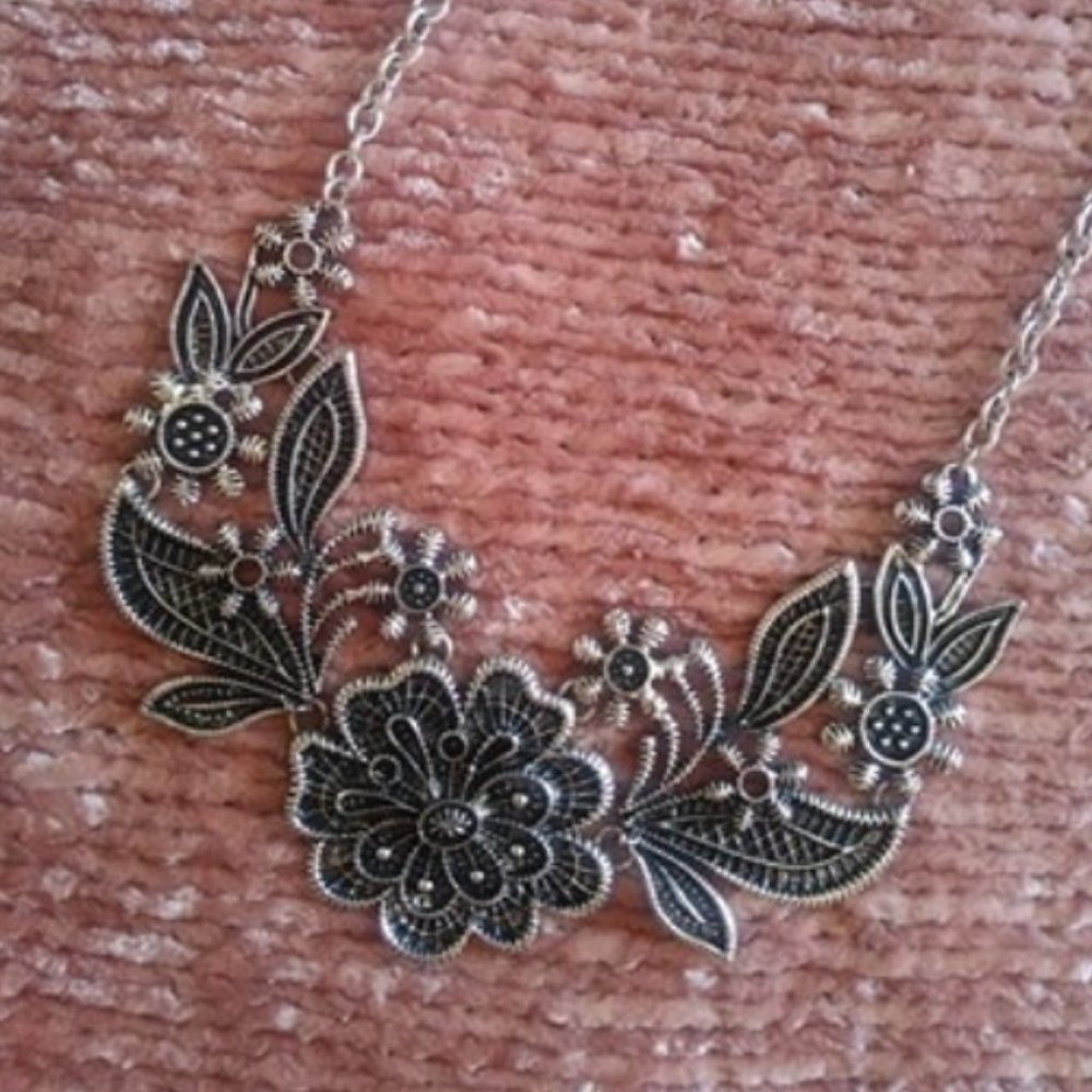 Modcloth Botanical Statement Collar Necklace